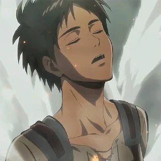 🦅 emoji eren jaeger - @gblkk1 Telegram sticker 19 of 27