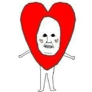 ❤️ emoji funni Telegram sticker 18 of 30