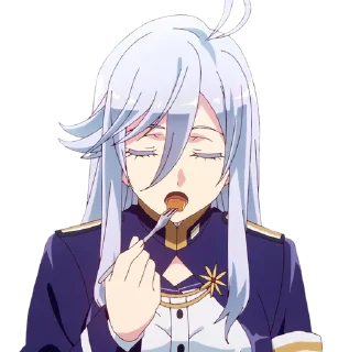 ❄️ emoji 86: Eighty six ➜ @AnimeStickersIndo Telegram sticker 5 of 33