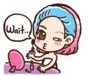 💄 emoji Tomato's daily life Telegram sticker 9 of 41