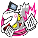😬 emoji Bloody Bunny @Amirul_zaimi Telegram sticker 19 of 43