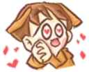 😍 emoji Distorted Telegram sticker 23 of 101