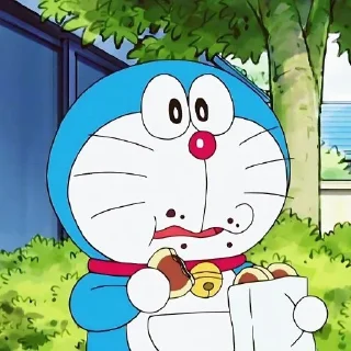 😃 emoji Doremon xmax Telegram sticker 14 of 38