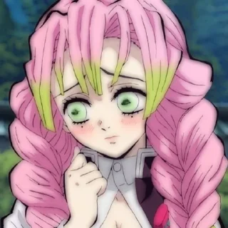 🎀 emoji Kanroji Mitsuri soft blur @lovepillarmitsuri Telegram sticker 8 of 27