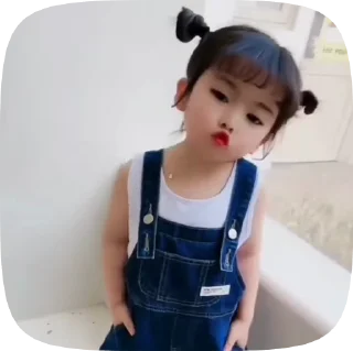 💃 emoji ࿐  @Stickersbag ࿐ Cute Girl Telegram sticker 14 of 51