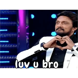 😍 emoji Anji Kiccha Stickers Telegram sticker 10 of 100