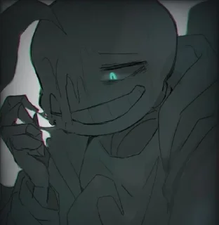 🌑 emoji Nightmare!Sans2 Telegram sticker 7 of 120