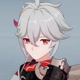 😐 emoji Kaedehara Kazuha || @Inazumaboys Telegram sticker 15 of 32
