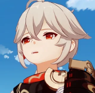 😧 emoji Kaedehara Kazuha || @Inazumaboys Telegram sticker 21 of 32
