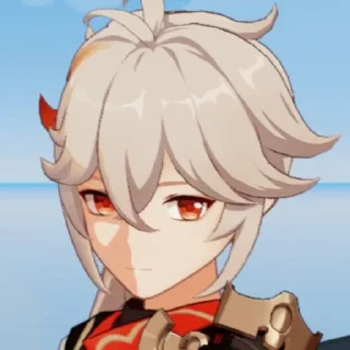 🤨 emoji Kaedehara Kazuha || @Inazumaboys Telegram sticker 23 of 32