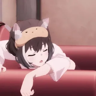 ❤ emoji Kyaru momochi- @stikeranimeworld Telegram sticker 23 of 26