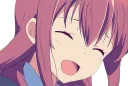 😅 emoji 烏丸千歳 Telegram sticker 16 of 74