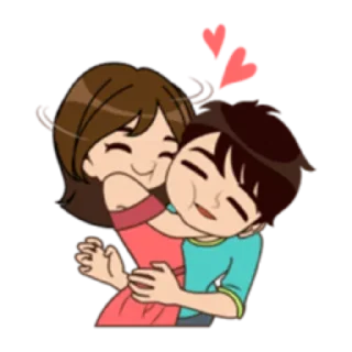 💘 emoji ❤️Lovers❤️ |•| @ishq_wala_love |•| @Attitude_Network Telegram sticker 2 of 40