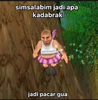 🧚‍♀ emoji hidup kadang kiding Telegram sticker 24 of 74