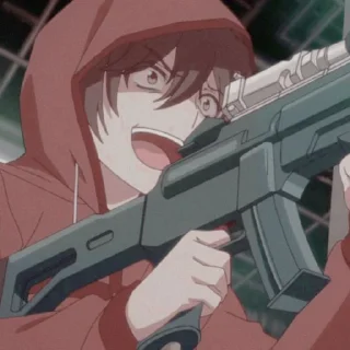🔫 emoji Otasaka Yuu Telegram sticker 14 of 20