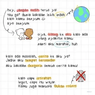 Sticker from from ikal to anin