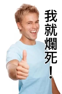 Sticker from 我就爛