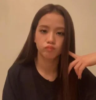 😞 emoji Random Jisoo (@ebrutakumas) Telegram sticker 4 of 17