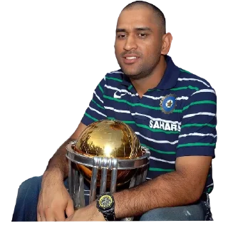 🎸 emoji Cricket Worldcup 2011 ❤️ 🇮🇳 - @CricCollections Telegram sticker 9 of 120