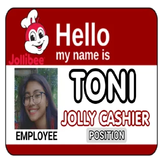Sticker from WW JOLLIBEE DUMPS