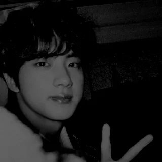 ⬛ emoji Seokjin @nsdnndjxjd Telegram sticker 5 of 25