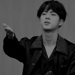 ⬛ emoji Seokjin @nsdnndjxjd Telegram sticker 16 of 25