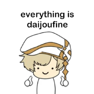 👍 emoji obey me! japanglish Telegram sticker 12 of 14