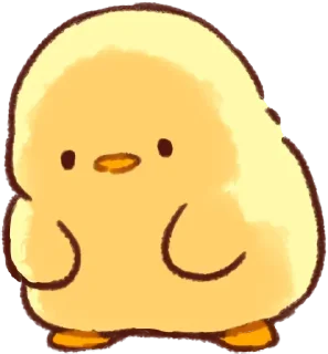 🐣 emoji Ana the Chick!!🐣🐥 w/@sugarcunt Telegram sticker 21 of 40