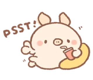 😚 emoji Bread Tree's Piggy | @cutestickers4you Telegram sticker 15 of 40