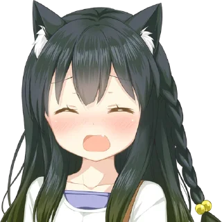 😖 emoji @stickers_yur 十夜 - さくら、もゆ。 Telegram sticker 9 of 27