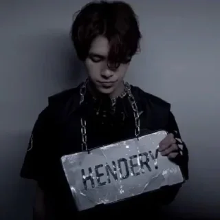 🤡 emoji hendery @stickernct Telegram sticker 6 of 52