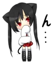 😕 emoji Ojounyan (Miss Little Meow) Telegram sticker 20 of 41