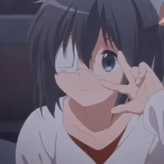 🦋 emoji Rikka Takanashi Telegram sticker 20 of 20
