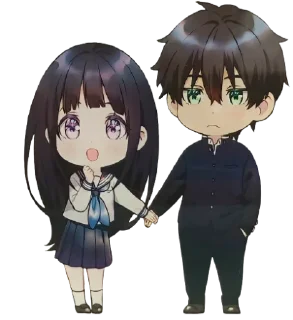☺️ emoji Eru chitanda @animestickerchannel Telegram sticker 17 of 50