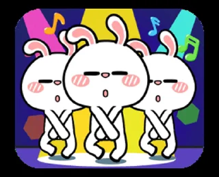 Sticker from JUMSS :: HYPER RABBIT 1
