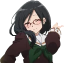 😊 emoji Asuka Tanaka Telegram sticker 3 of 26