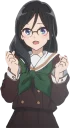 😁 emoji Asuka Tanaka Telegram sticker 15 of 26