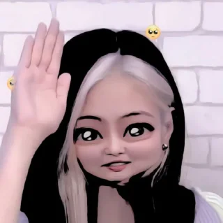 🥺 emoji ૮₍ JENNIE ₎ა @lesyeuxdee @stikerjenniel Telegram sticker 16 of 20