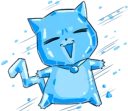 ❄ emoji Sumo Cat @tikelku Telegram sticker 13 of 41