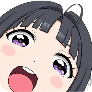 ☺️ emoji girls band cry ramu自用 Telegram sticker 1 of 120