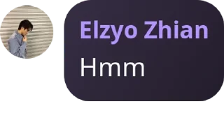 Sticker from Hmm