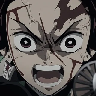 🗯 emoji Kamado Tanjiro; @JepunStiker Telegram sticker 14 of 56