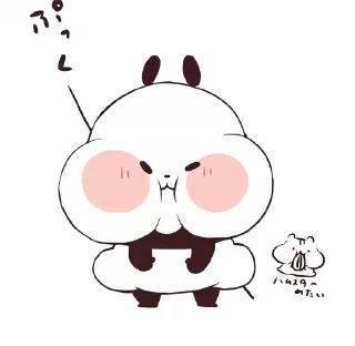 🐼 emoji panda ndutt na byna @qvxbybyn Telegram sticker 8 of 43