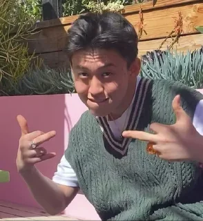 🖕 emoji @smithereenstuff rich brian Telegram sticker 13 of 34