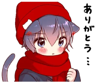 😳 emoji Boy of a black cat 7 @bistic Telegram sticker 3 of 40