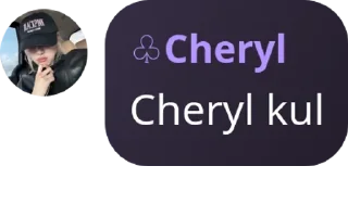 🔥 emoji Cheryl cool Telegram sticker 9 of 22