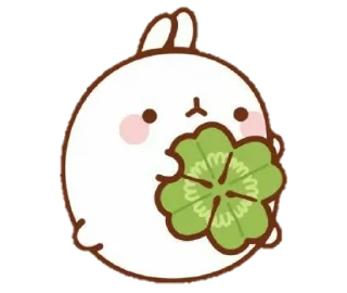 💭 emoji Molang 💭 ㅡ by @taerastickers Telegram sticker 3 of 16
