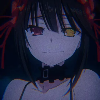 Sticker from Tokisaki kurumi — @TikelAnimeXixixi