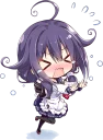 😣 emoji Chibi Telegram sticker 19 of 119