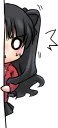 😳 emoji Chibi Telegram sticker 24 of 119